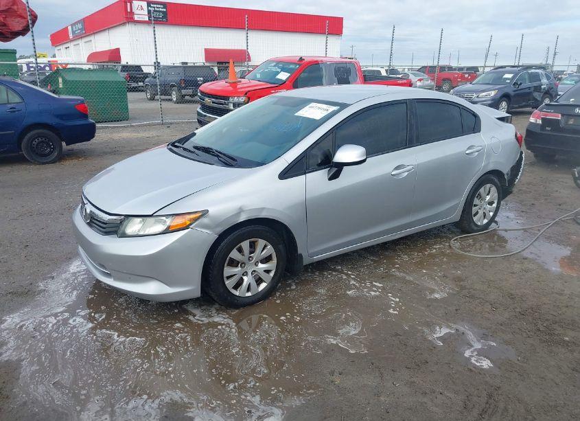 Photo 2 of 2012 Honda Civic LX (VIN 19XFB2F53CE055105)