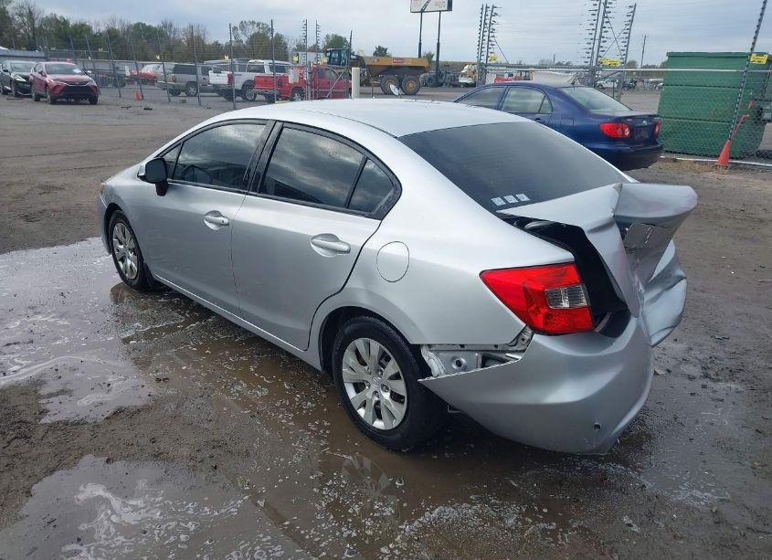 Photo 3 of 2012 Honda Civic LX (VIN 19XFB2F53CE055105)