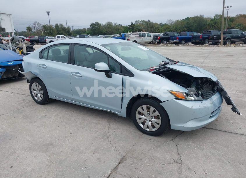 2012 Honda Civic LX (VIN 19XFB2F53CE057565) main photo