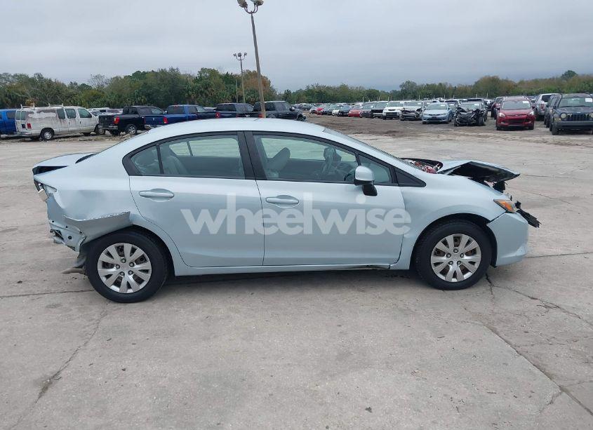 Photo 14 of 2012 Honda Civic LX (VIN 19XFB2F53CE057565)