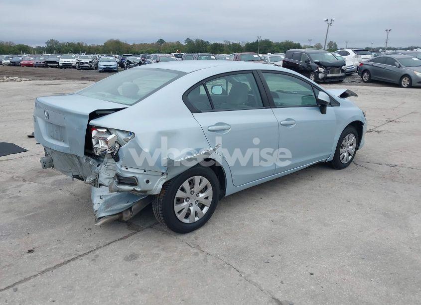 Photo 4 of 2012 Honda Civic LX (VIN 19XFB2F53CE057565)