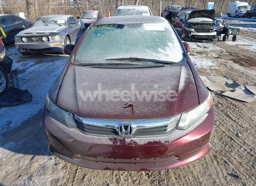 Photo 12 of 2012 Honda Civic SDN LX (VIN 19XFB2F53CE064340)