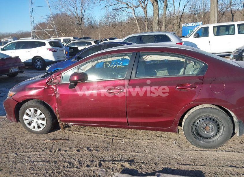 Photo 14 of 2012 Honda Civic SDN LX (VIN 19XFB2F53CE064340)