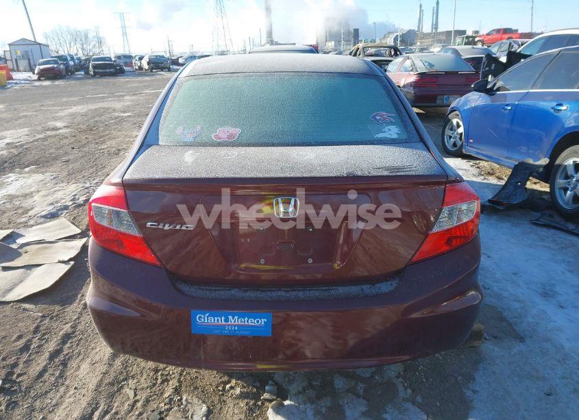 Photo 16 of 2012 Honda Civic SDN LX (VIN 19XFB2F53CE064340)