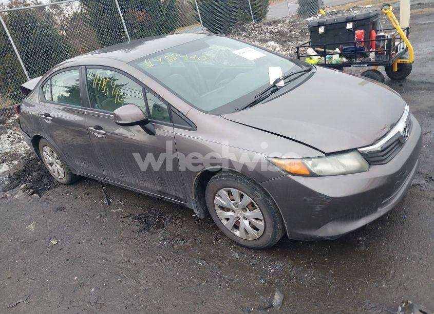 2012 Honda Civic LX (VIN 19XFB2F53CE081705) main photo