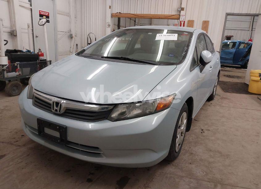 Photo 2 of 2012 Honda Civic SDN LX (VIN 19XFB2F53CE082739)