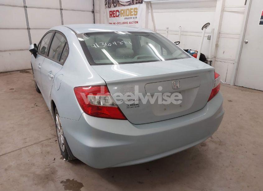 Photo 3 of 2012 Honda Civic SDN LX (VIN 19XFB2F53CE082739)