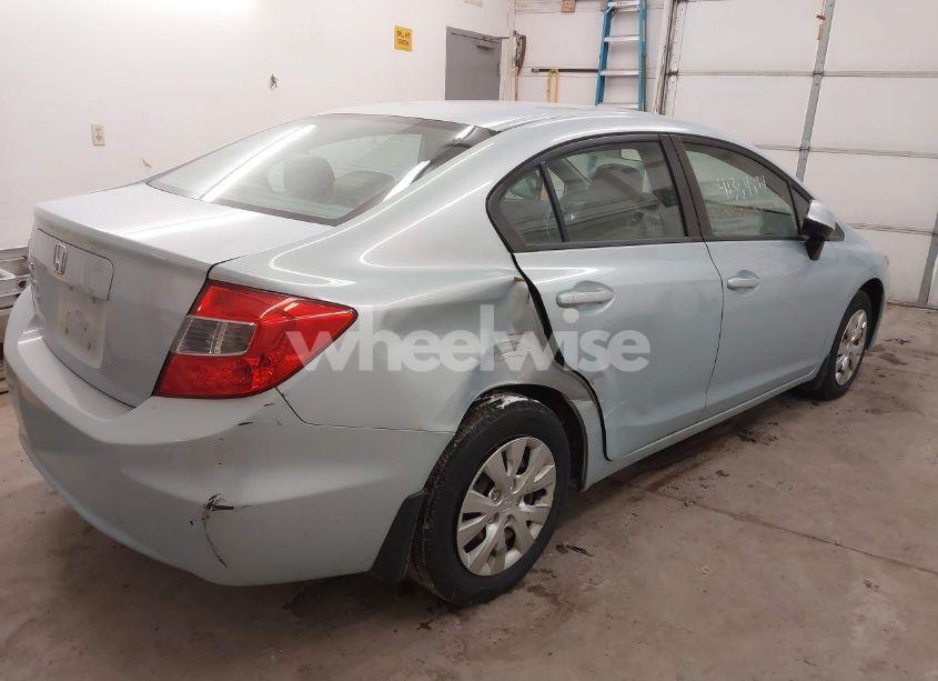 Photo 6 of 2012 Honda Civic SDN LX (VIN 19XFB2F53CE082739)