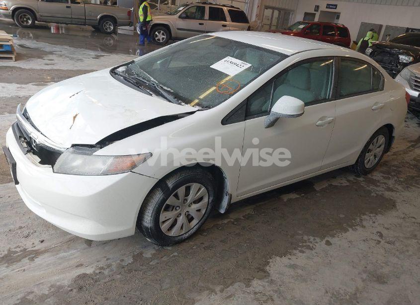 Photo 2 of 2012 Honda Civic LX (VIN 19XFB2F53CE086242)