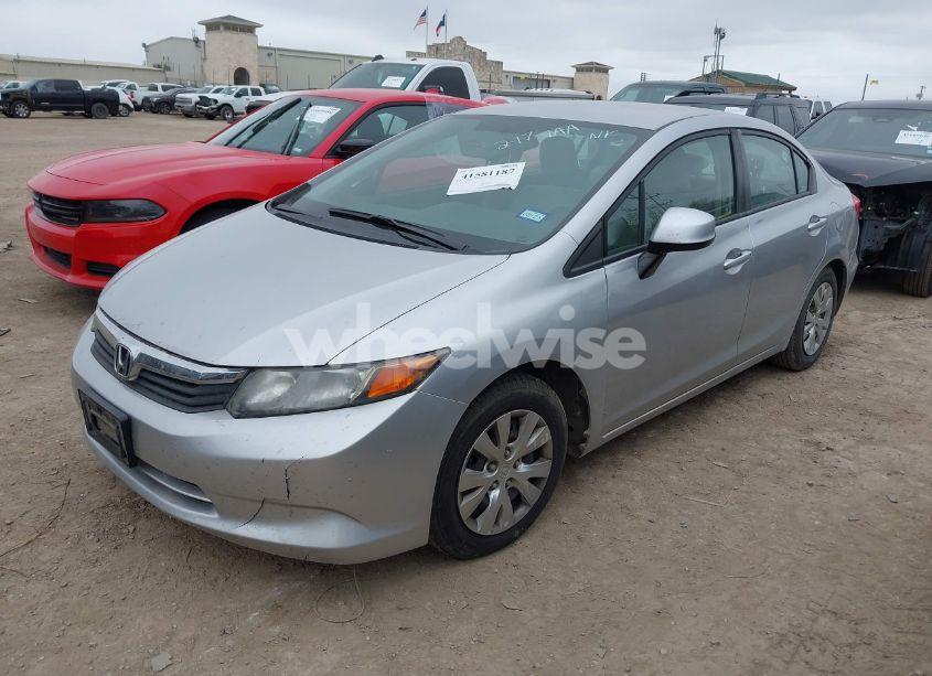 Photo 2 of 2012 Honda Civic LX (VIN 19XFB2F53CE091683)