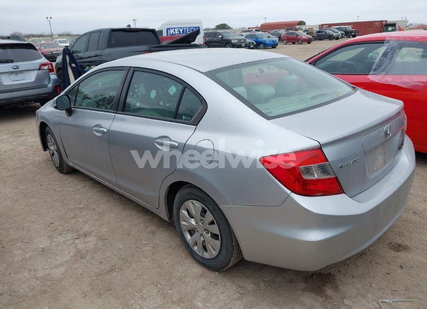 Photo 3 of 2012 Honda Civic LX (VIN 19XFB2F53CE091683)