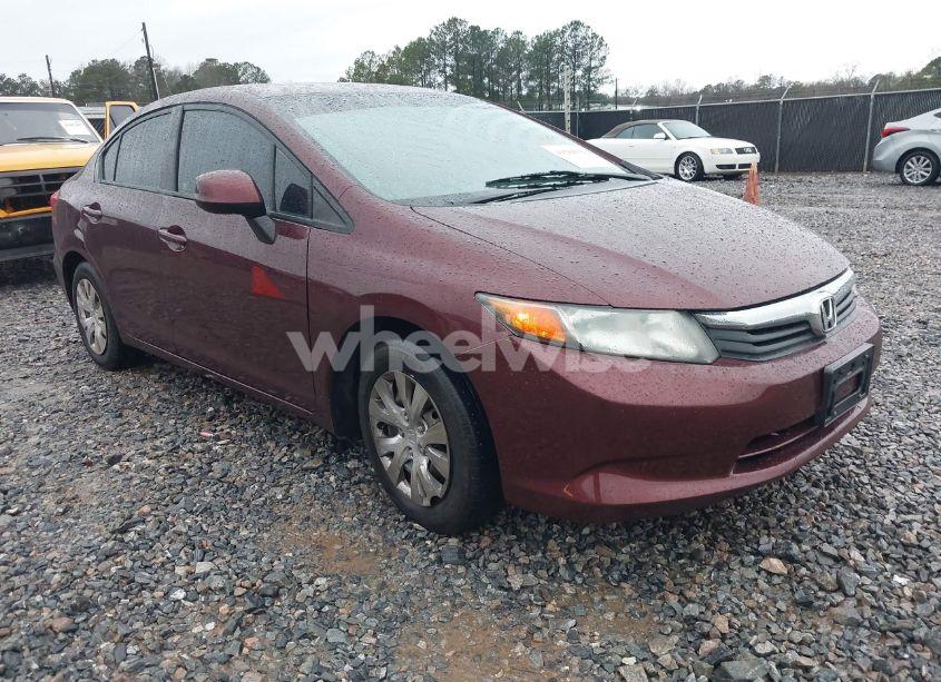 2012 Honda Civic LX (VIN 19XFB2F53CE099394) main photo