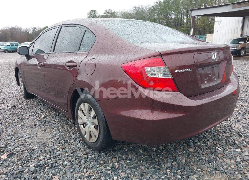 Photo 3 of 2012 Honda Civic LX (VIN 19XFB2F53CE099394)