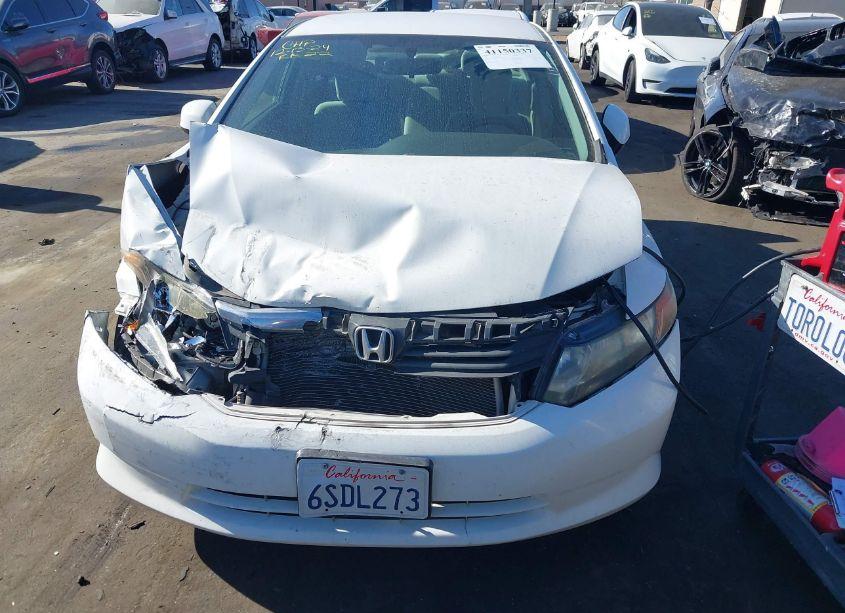 Photo 10 of 2012 Honda Civic SDN LX (VIN 19XFB2F53CE301165)