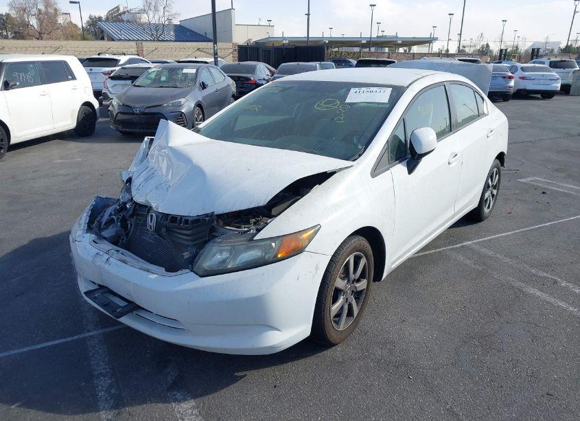 Photo 2 of 2012 Honda Civic SDN LX (VIN 19XFB2F53CE301165)
