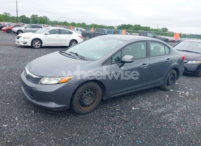 Photo 2 of 2012 Honda Civic LX (VIN 19XFB2F53CE340063)