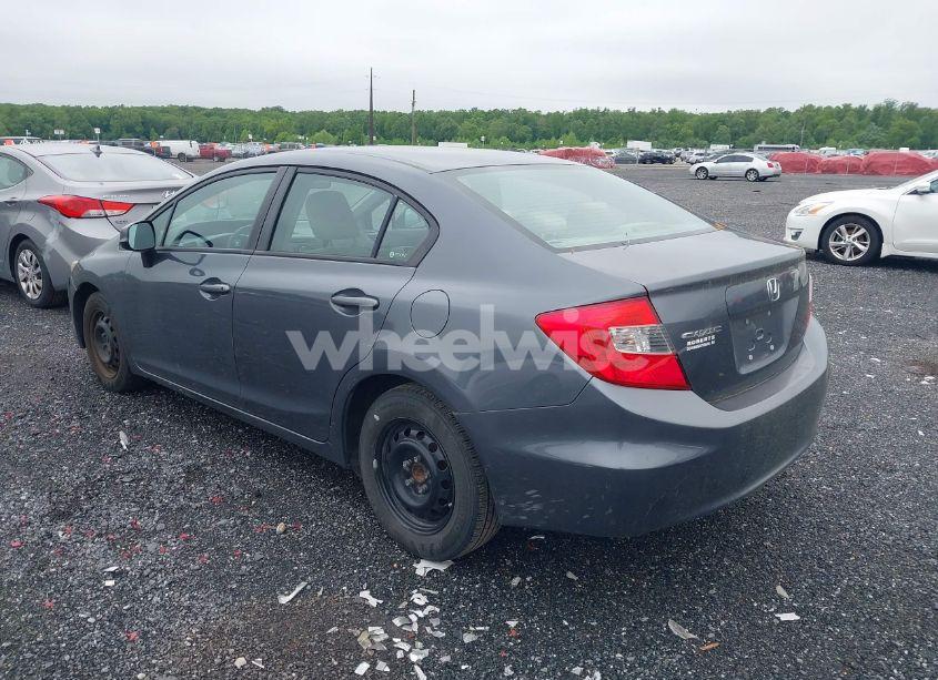 Photo 3 of 2012 Honda Civic LX (VIN 19XFB2F53CE340063)