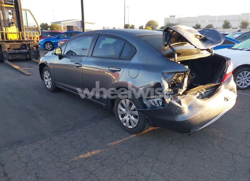 Photo 3 of 2012 Honda Civic LX (VIN 19XFB2F53CE353914)