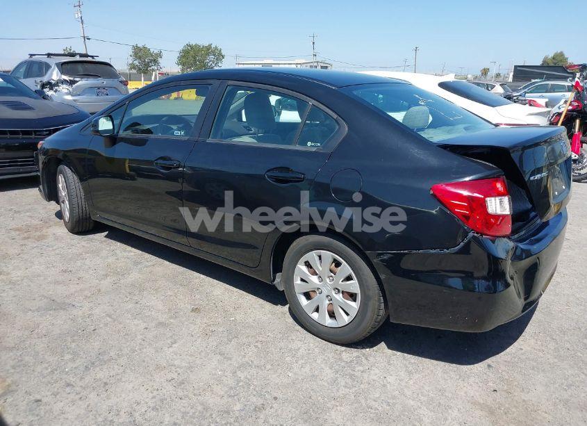 Photo 3 of 2012 Honda Civic LX (VIN 19XFB2F53CE368977)