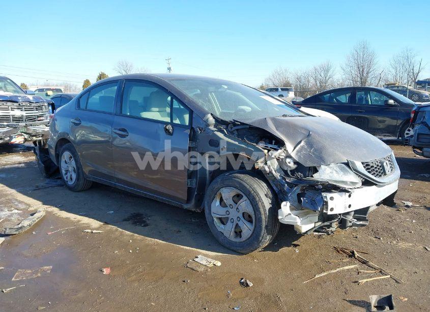 2013 Honda Civic LX (VIN 19XFB2F53DE003748) main photo