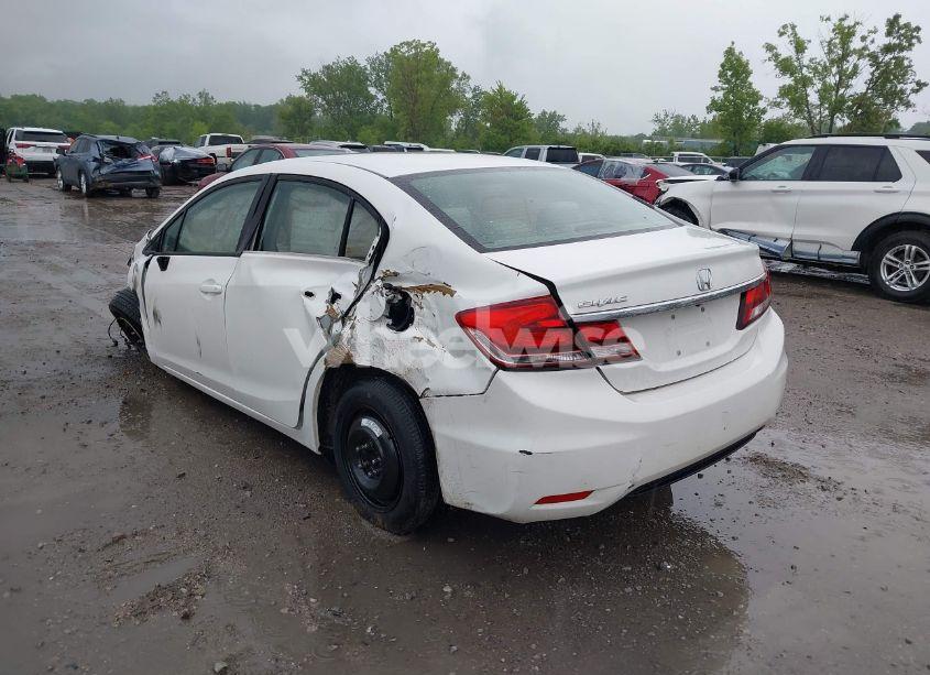 Photo 3 of 2013 Honda Civic LX (VIN 19XFB2F53DE019237)