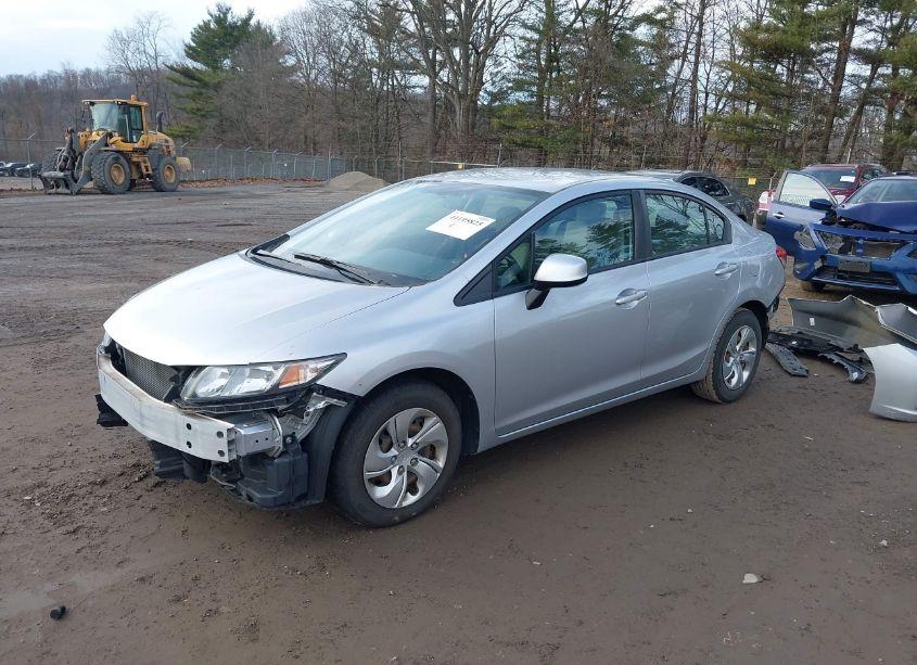 Photo 2 of 2013 Honda Civic LX (VIN 19XFB2F53DE024664)