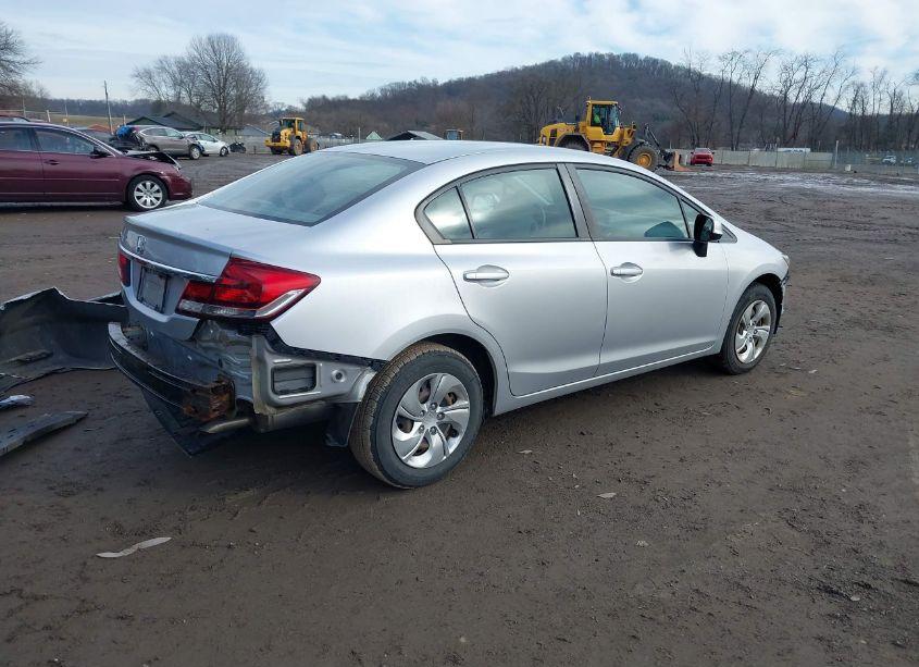 Photo 4 of 2013 Honda Civic LX (VIN 19XFB2F53DE024664)