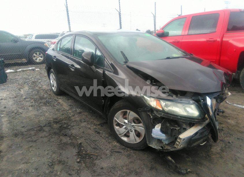 2013 Honda Civic LX (VIN 19XFB2F53DE031839) main photo