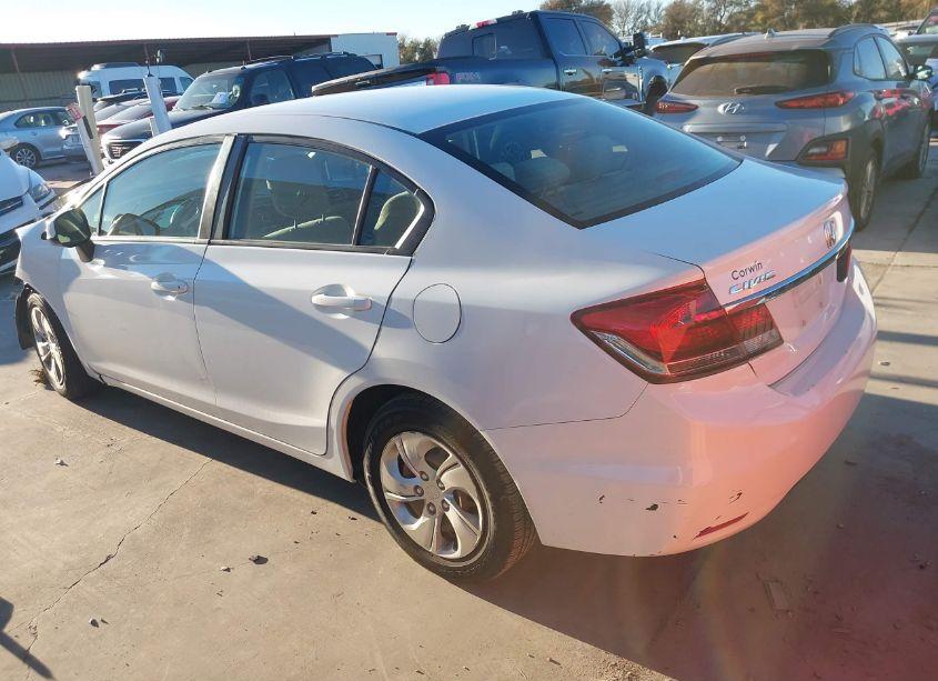 Photo 3 of 2013 Honda Civic LX (VIN 19XFB2F53DE035082)