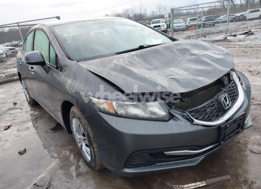 2013 Honda Civic LX (VIN 19XFB2F53DE092950) main photo