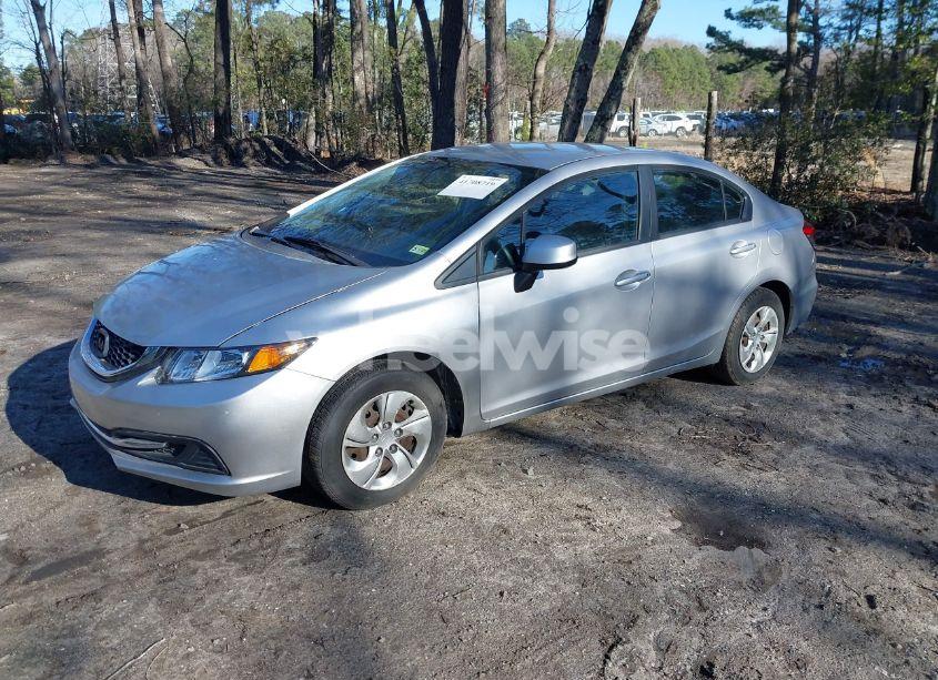 Photo 2 of 2013 Honda Civic LX (VIN 19XFB2F53DE217431)