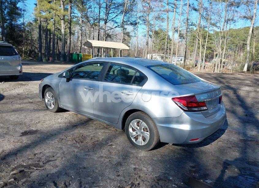 Photo 3 of 2013 Honda Civic LX (VIN 19XFB2F53DE217431)