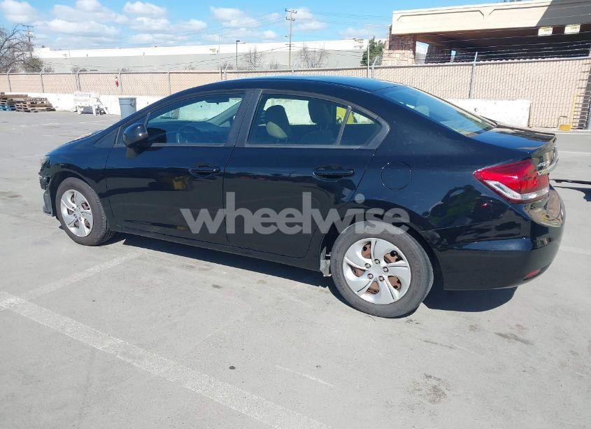 Photo 3 of 2013 Honda Civic LX (VIN 19XFB2F53DE246590)