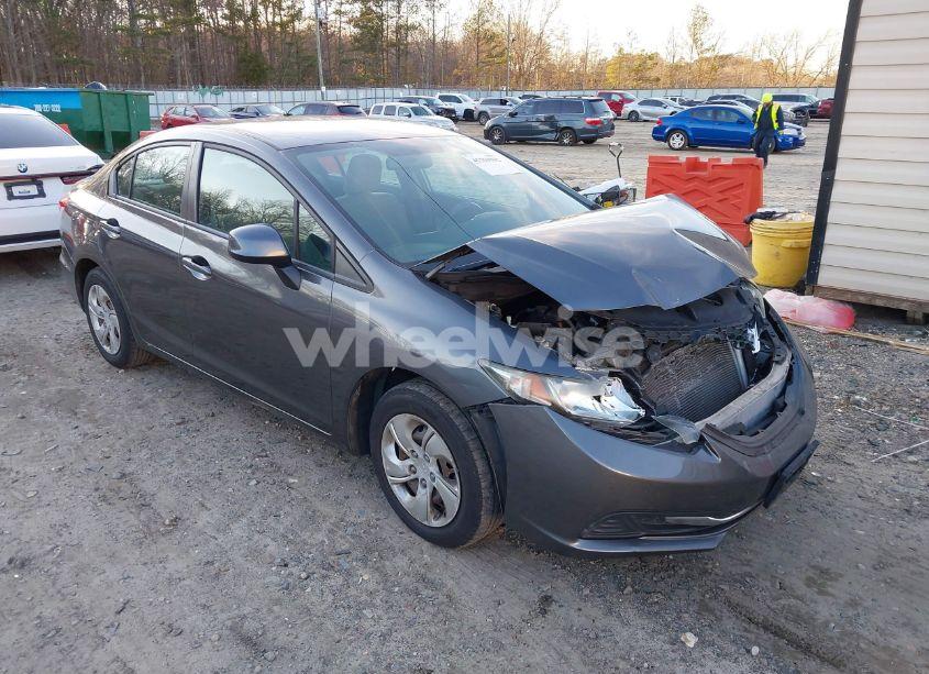 2013 Honda Civic LX (VIN 19XFB2F53DE264166) main photo