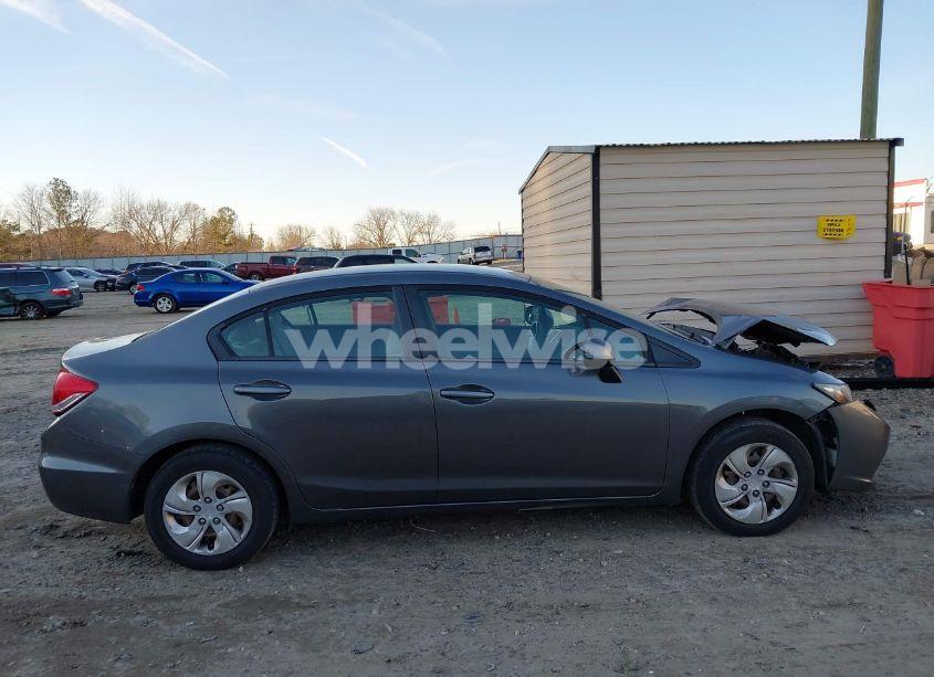 Photo 13 of 2013 Honda Civic LX (VIN 19XFB2F53DE264166)