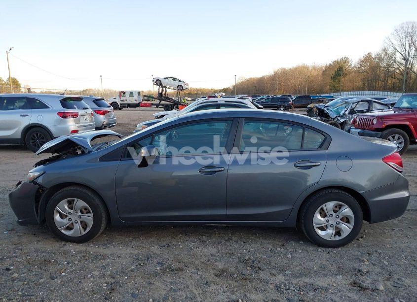 Photo 14 of 2013 Honda Civic LX (VIN 19XFB2F53DE264166)