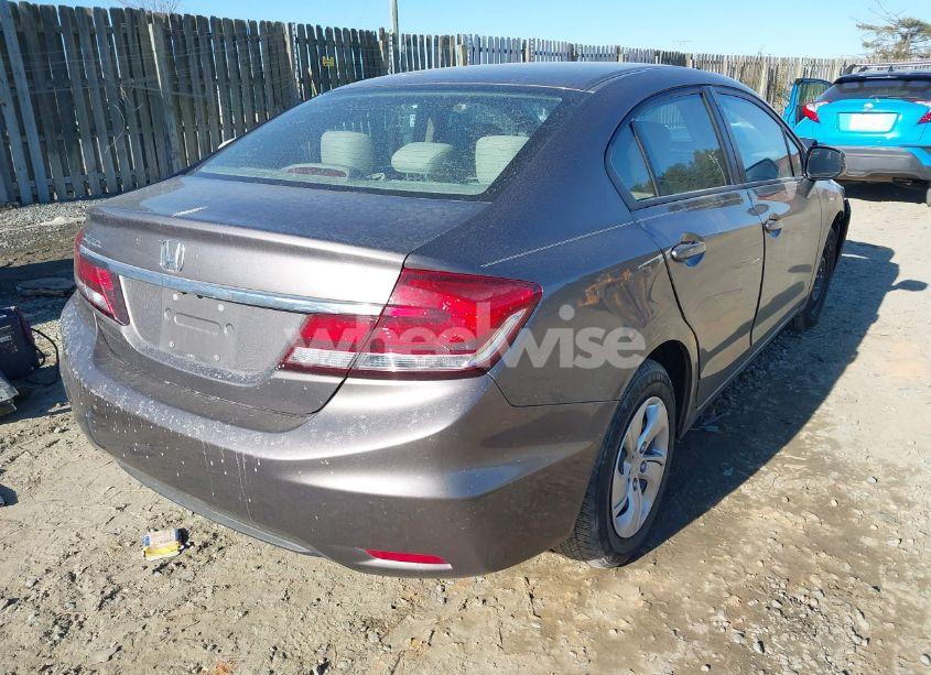 Photo 4 of 2013 Honda Civic LX (VIN 19XFB2F53DE269495)