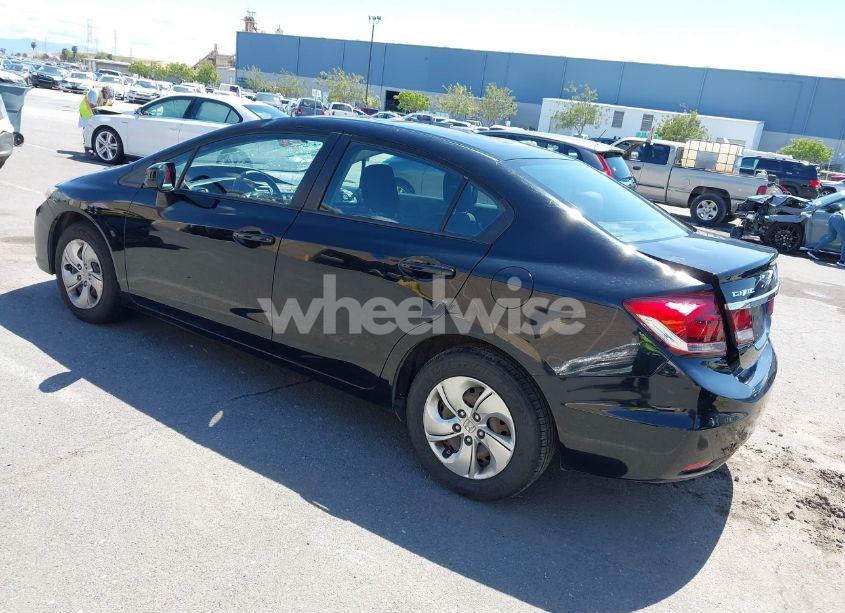Photo 3 of 2013 Honda Civic LX (VIN 19XFB2F53DE280819)