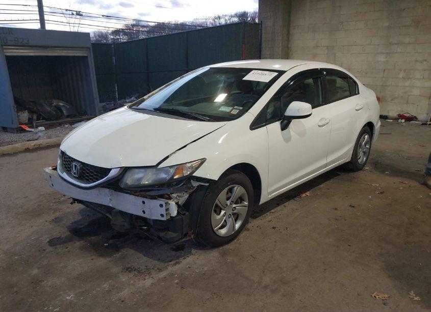 Photo 2 of 2013 Honda Civic LX (VIN 19XFB2F53DE285597)