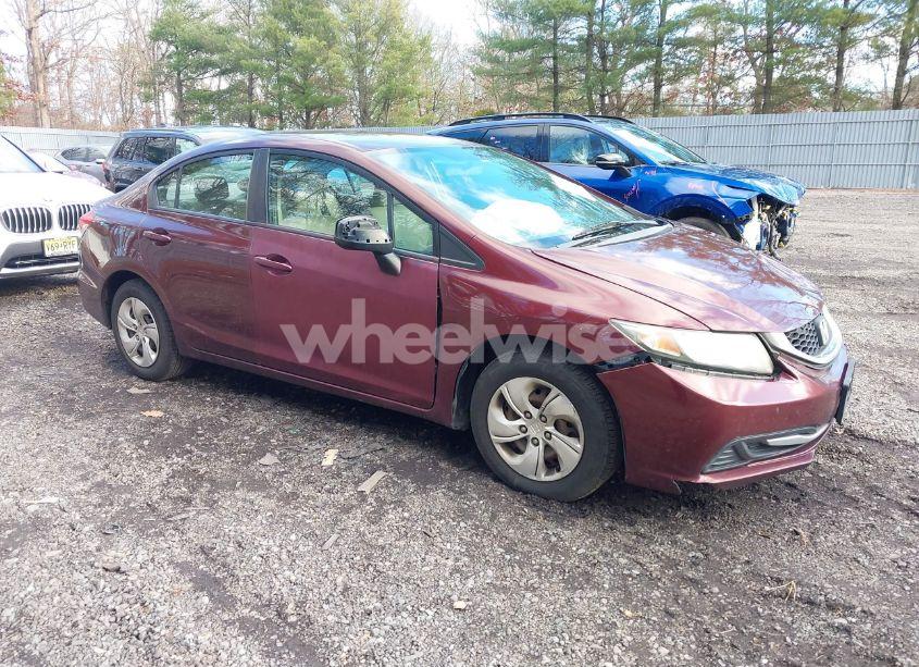 2013 Honda Civic LX (VIN 19XFB2F53DE287947) main photo