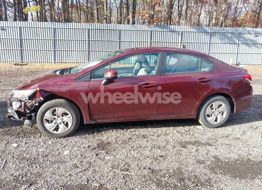 Photo 14 of 2013 Honda Civic LX (VIN 19XFB2F53DE287947)