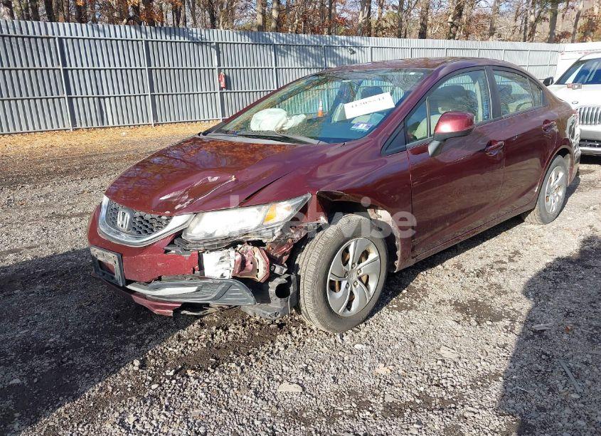 Photo 6 of 2013 Honda Civic LX (VIN 19XFB2F53DE287947)