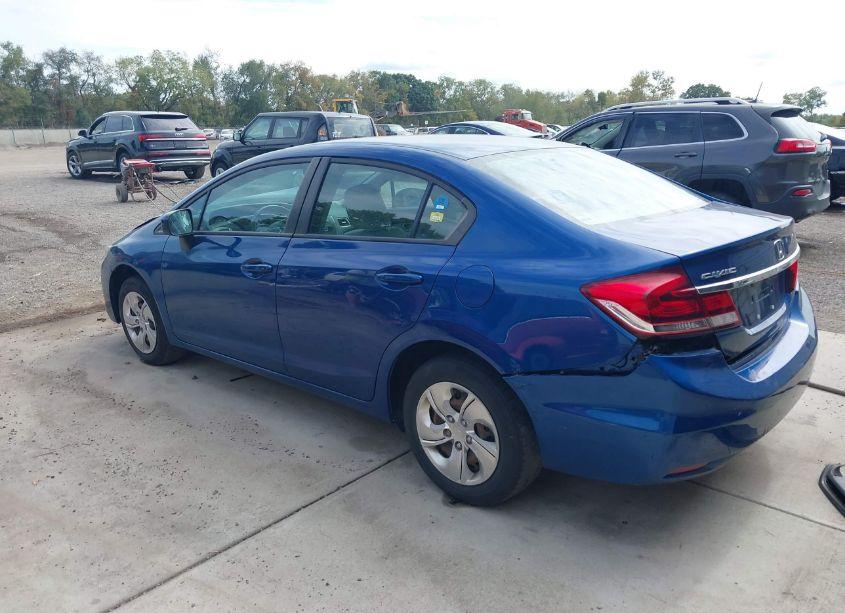 Photo 3 of 2014 Honda Civic LX (VIN 19XFB2F53EE007123)