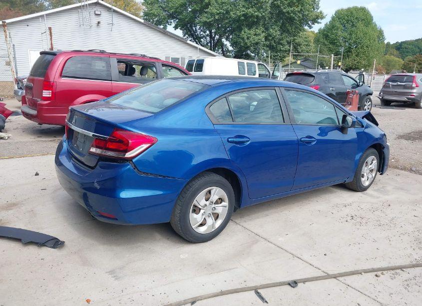 Photo 4 of 2014 Honda Civic LX (VIN 19XFB2F53EE007123)