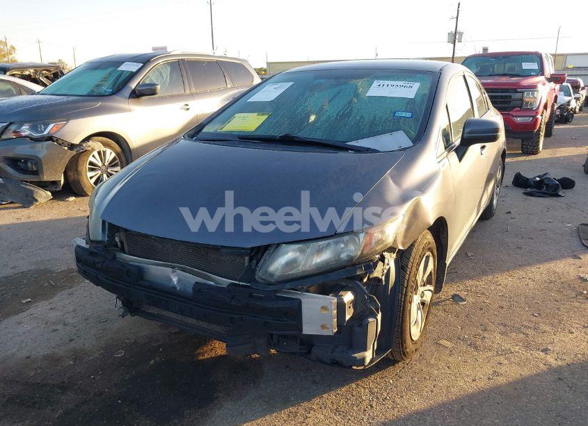 Photo 2 of 2014 Honda Civic LX (VIN 19XFB2F53EE021006)