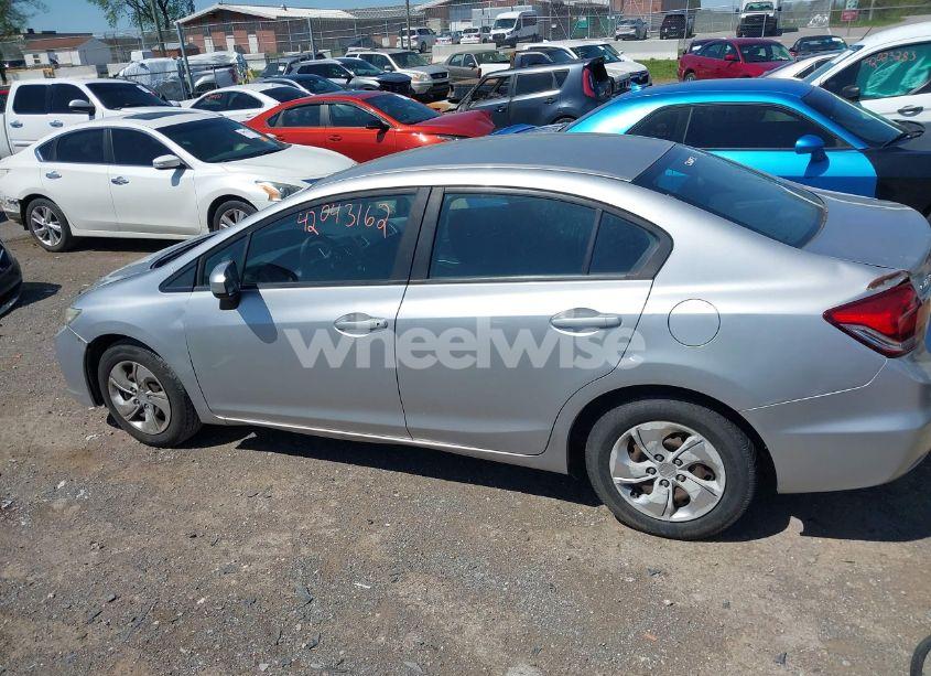 Photo 14 of 2014 Honda Civic LX (VIN 19XFB2F53EE052885)