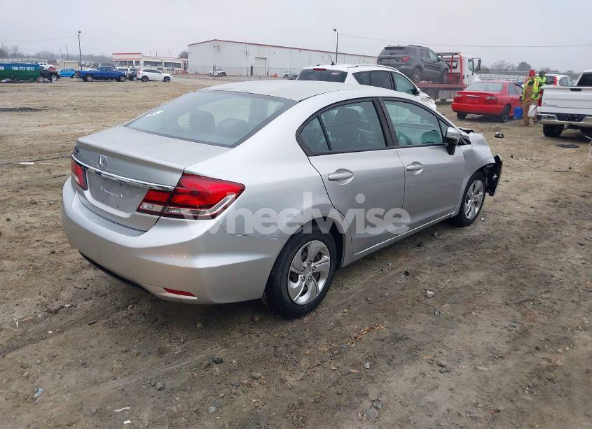 Photo 4 of 2014 Honda Civic LX (VIN 19XFB2F53EE073462)