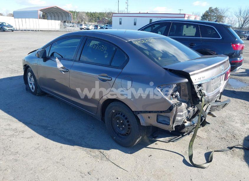 Photo 3 of 2014 Honda Civic LX (VIN 19XFB2F53EE076846)