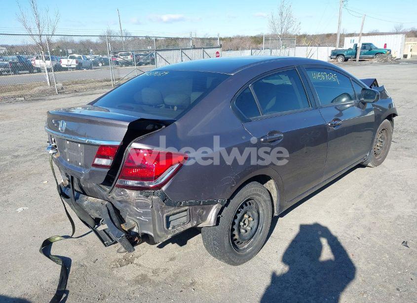 Photo 4 of 2014 Honda Civic LX (VIN 19XFB2F53EE076846)