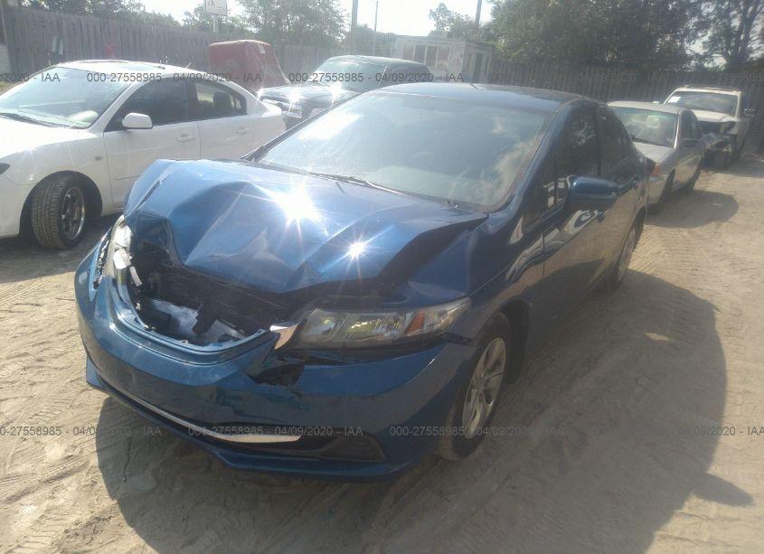 Photo 2 of 2014 Honda Civic LX (VIN 19XFB2F53EE084848)